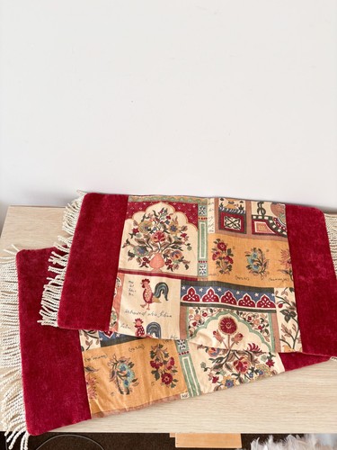 Chenille oblong cushion - oblong, covers