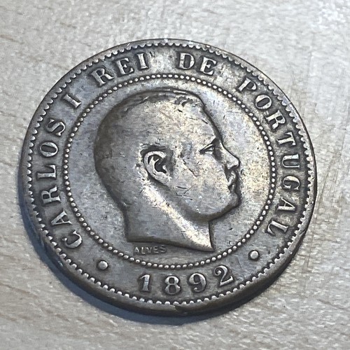 1892 portugal reis bronze - 1892,