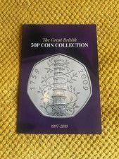 The great british 50p coin collection 1997-2019.