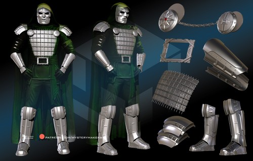 Marvel doom armour - marvel, dr