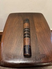 Antique Wooden Needle Case