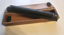 ANTIQUE / VINTAGE DRAFTSMAN'S  ROLLING RULER IN WOODEN BOX  W. Ottway & Co Ltd