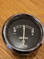 Vintage MotoMeter 30-0-30