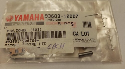 Yamaha pin dowel 93603 - yamaha, dowel,