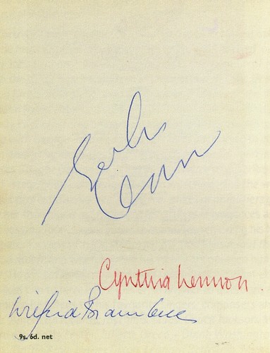 John lennon cynthia - cynthia, /