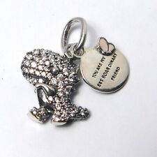Authentic Pandora Charm,  Pave Dinosaur Dangle, #798186CZ