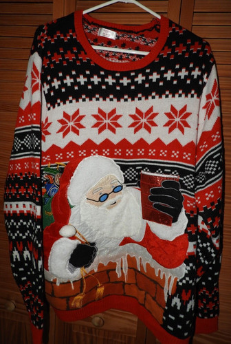 Ugly christmas sweater - christmas, santa