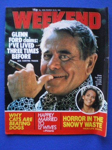 Weekend magazine glenn ford - -,