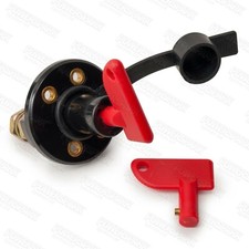 Single Battery Isolator Cut Off Switch for Car Van Marine Motorsport