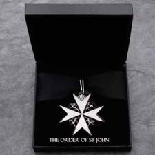 UK Order of Knights Commander's Cross The Order of St John With Collection Box