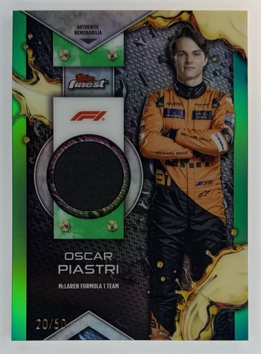 Topps finest chrome - f1, 2024
