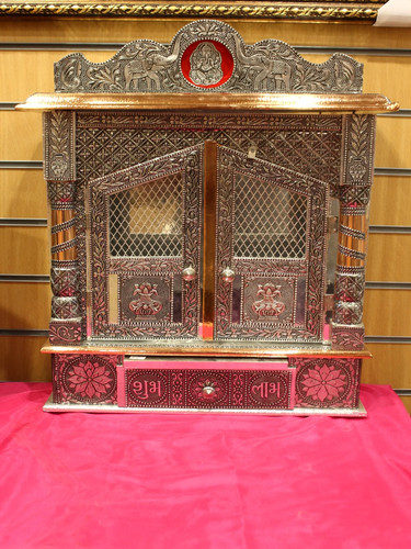 Oxidised silver mandir 6 - mandir, 18