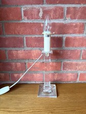 clear acrylic candlestick
