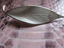 Sterling Silver & White Enamel