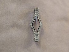 Vintage Silver Tone & Diamante