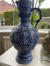 westerwald salt glaze cherub jug