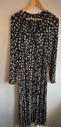 Whistles black white floral - &,