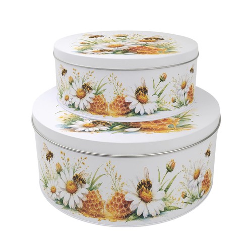 Daisy bees cake tin set - bees,