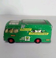 Matchbox Major Pack M-6 Racing Car Transporter fair condition no box + extra car