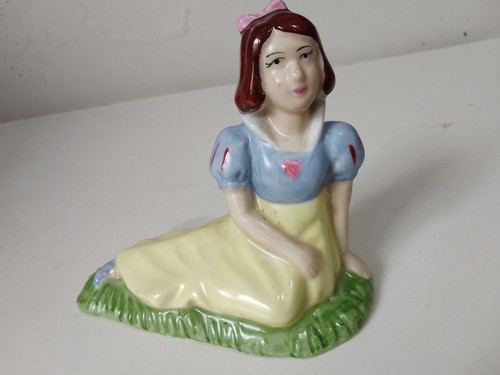 Snow white ceramic ornament - snow,