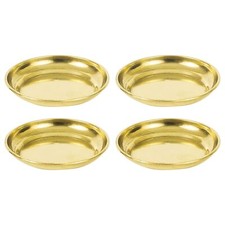 4 x Brass Diya Bhog Prasad