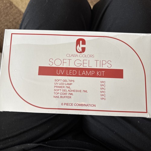 Clara colors soft gel - tips, uv