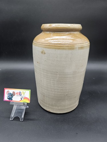 Rare stoneware flagon bottle - stoneware, flagon/bottle/