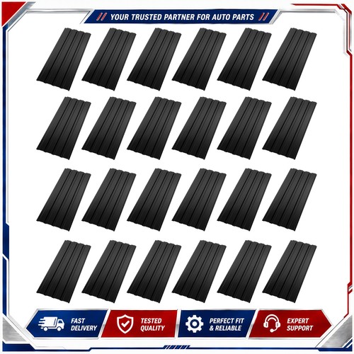 24pc black corrugated steel - black,