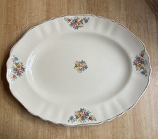Vintage J&G Meakin Oval Plate Sunshine Design Rd 561073 Approx. 31cm X 24cm
