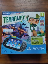 Sony PS Vita PCH-1103 Black OLED WiFi 3G Console - Tearaway Bundle - 16GB Memory