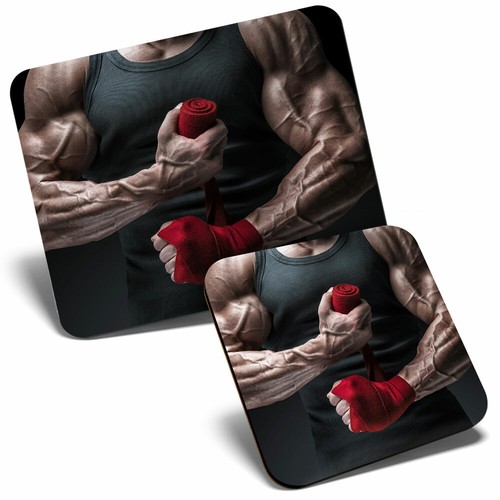 Mouse mat coaster set - set,