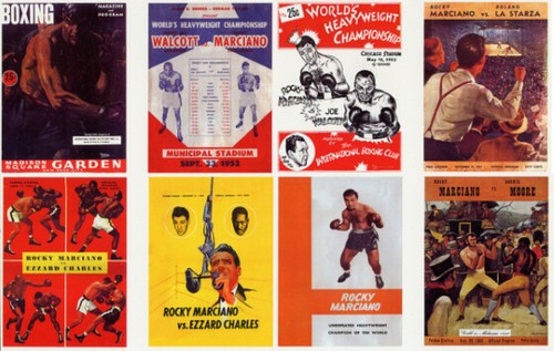 Rocky marciano program - program, cover