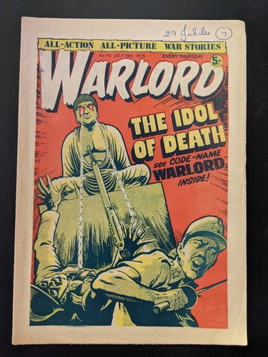 Warlord comic july - no,