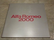 ALFA ROMEO 2000 SPIDER VELOCE