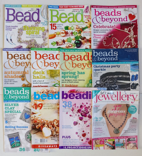 Various bead and jewellery - and,