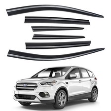 GEARZAAR Black Wind Deflectors