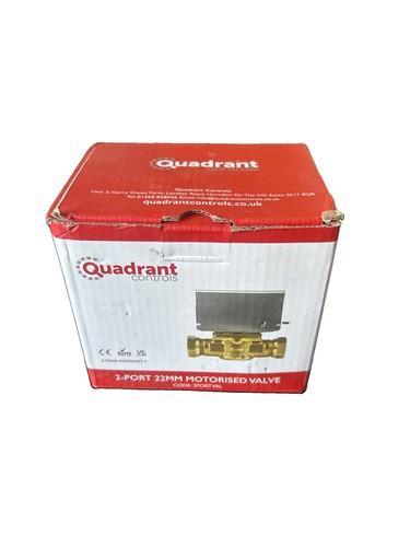 22mm port motorised valve - 2-port,