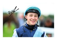 Billy Loughnane Signed Autograph Photo Print Horse Racing Flat Jockey