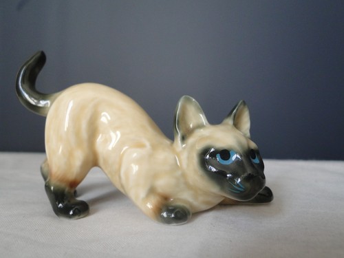 Vintage beswick siamese cat - beswick,