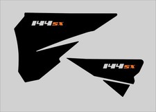 KTM 144 SX 2005 AIRBOX DECALS