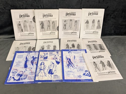 X12 uncut prima sewing pattern - uncut,