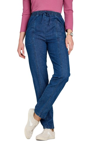 Ladies elasticated waist pull - ladies,