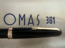 OMAS Extra 361 Fountain Pen With Greek Piston Gold Nib Vintage