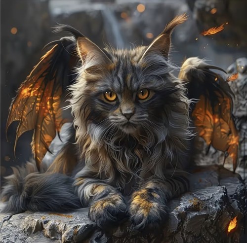 Maine coon devil - maine, to