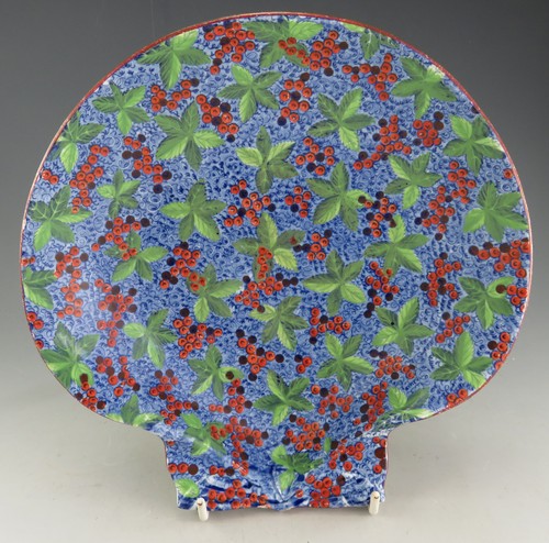 Antique pottery pearlware blue - pottery,
