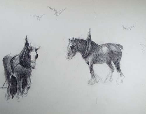 Original pencil drawing - original,