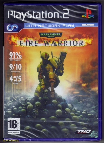 Ps2 warhammer 40000 fire - warhammer,