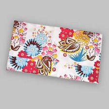 SALE IKEA Bankkamrat, Hemmahos, Stuva Bench Pad Cover Bold Colorful Flowers