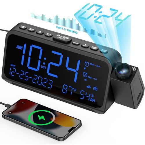 Radio alarm clocks bedside - radio,