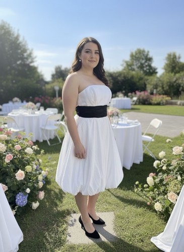 Bridesmaids elegant strapless - bridesmaids,